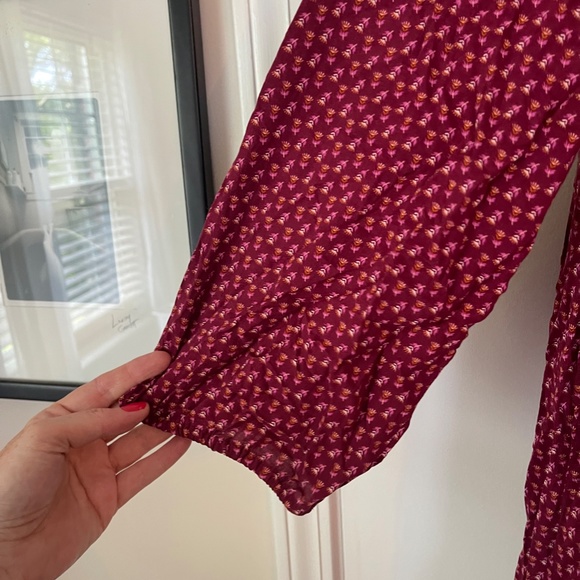 Old Navy Boho Long Sleeve Dress XL Tall - Picture 4 of 10